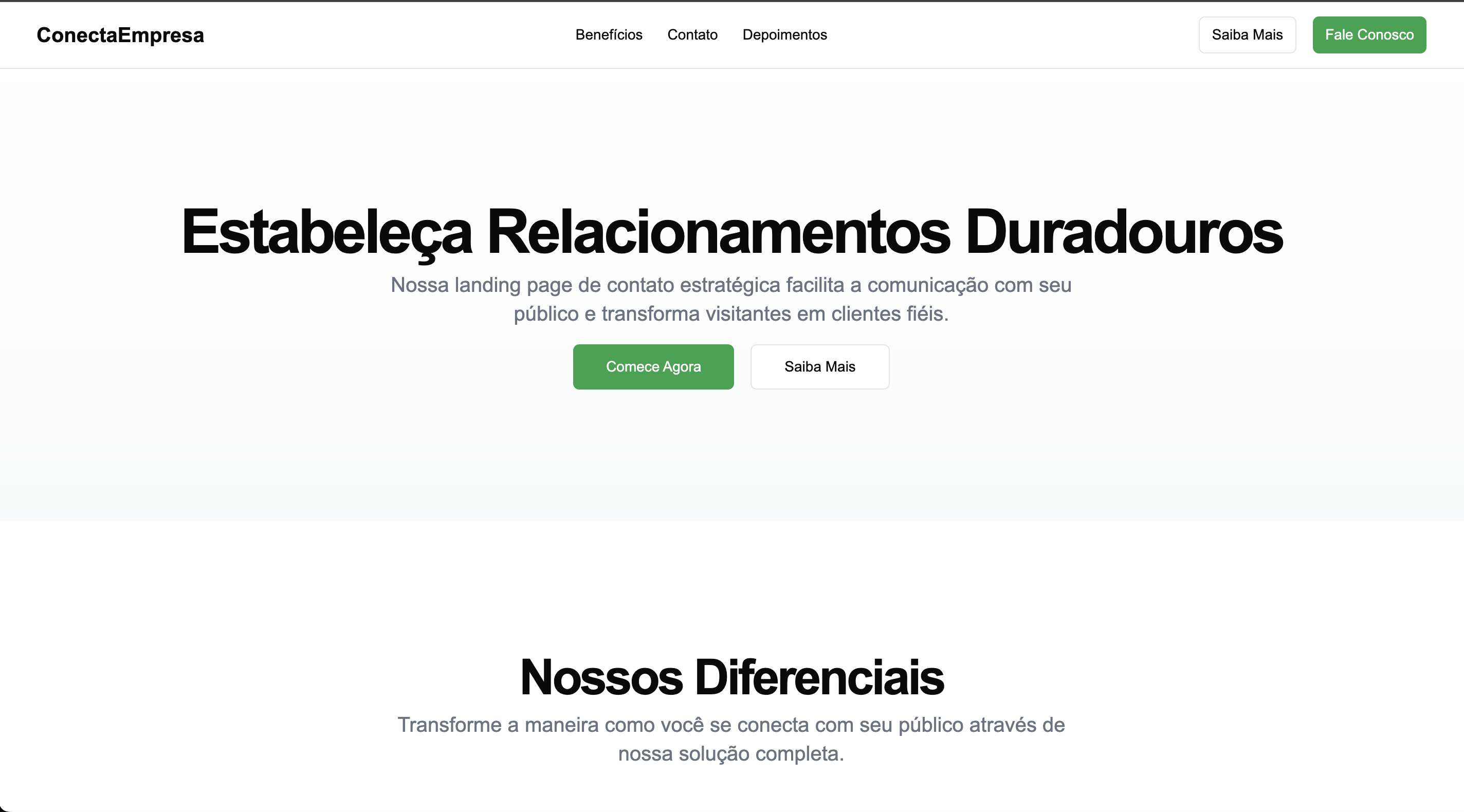 Contato com Clientes